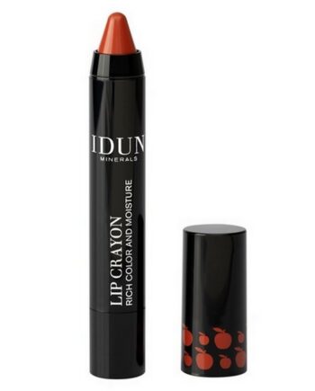Orange Idun Minerals Lip Crayon Barbro - Idun Minerals Evilbeauty  - 07340074764037