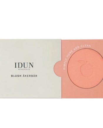 Beige Idun Minerals Pressed Blush Åkerbar - Idun Minerals Evilbeauty  - 7340074730223