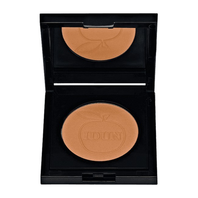 Beige Idun Minerals Pressed Powder Makals - Idun Minerals Evilbeauty  - 7340074715350