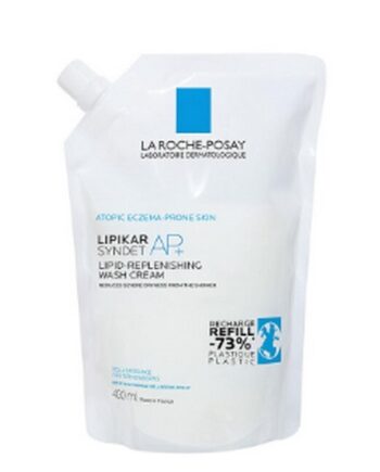 Hvid Roche Posay Lipikar Syndet Shower Cream Refill 400 - La Roche Posay Evilbeauty  - 3337875735766