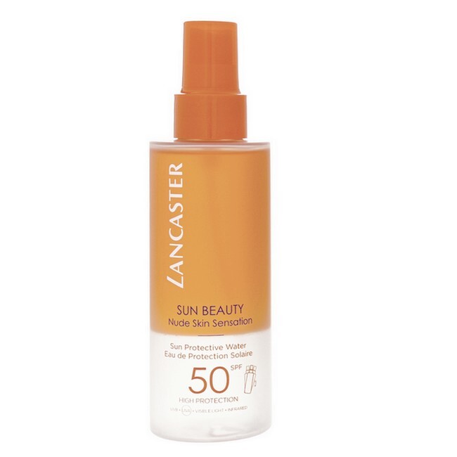 Lancaster Sun Beauty Nude Skin Sensation Sun Protective Water Spf50 - Lancaster Evilbeauty  - 3614228180306