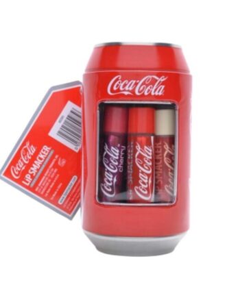 Lip Smacker Coca Cola Fanta & Sprite Tin Box Lip Balms Stk - Lip Smacker Evilbeauty  - 050051110579