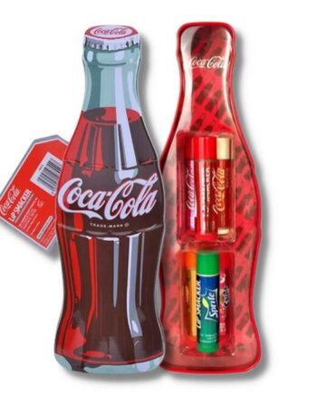 Lip Smacker Coca Cola Vintage Tin Box Lip Balms - Lip Smacker Evilbeauty  - 0050051110548