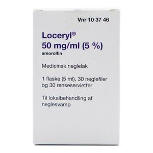 Loceryl 2care4 Medicinsk Neglelak - Loceryl Evilbeauty - 05712923019971