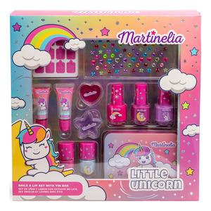 Martinelia Little Unicorn Nail & Lip Set With Tin Box Stk - Martinelia Evilbeauty - 8436622270750