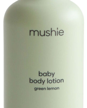 Grøn Mushie Baby Body Lotion Green Lemon 400ml - Evilbeauty  - 810052464749