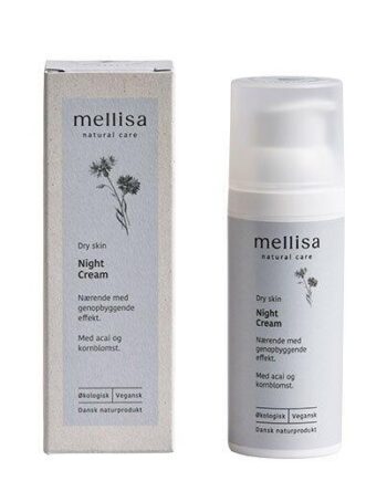 Mellisa Night Cream Dry Skin 50ml - Mellisa Evilbeauty  - 5709915089388