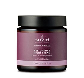 Sukin Night Cream Restorative Purely Ageless 120 - Sukin Evilbeauty  - 9327693007101