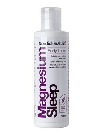 Nordic Health Magnesium Sleep Body Lotion 180 - Nordic Health Evilbeauty  - 5060148522241