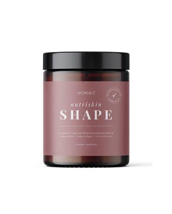 Nordbo Nutriskin Shape Kapsler Vegan 60kap - Nordbo Evilbeauty  - 7350076867483