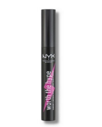 Sort Nyx Cosmetics Worth The Hype Mascara Black - Nyx Cosmetics Evilbeauty  - 800897140250