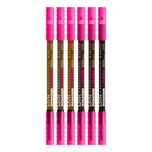 Nyx Powder Louder Brow Pencil Flere Farver - Evilbeauty  - 800897257491
