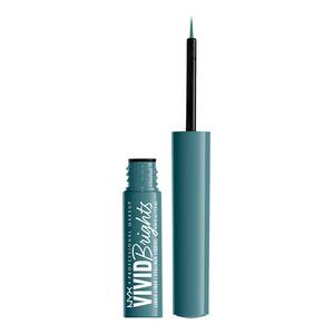 Nyx Vivid Bright Liquid Liner Cyan Simp - Evilbeauty  - 800897230869