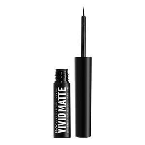 Sort Nyx Vivid Matte Liquid Liner Black - Evilbeauty  - 800897233860