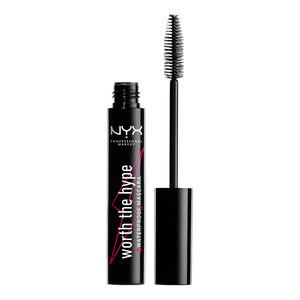 Sort Nyx Worth The Hype Waterproof Mascara Black - Evilbeauty  - 800897171155