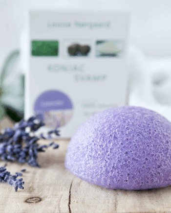 Organic Konjac Lavendel Svamp - Organic Konjac Evilbeauty