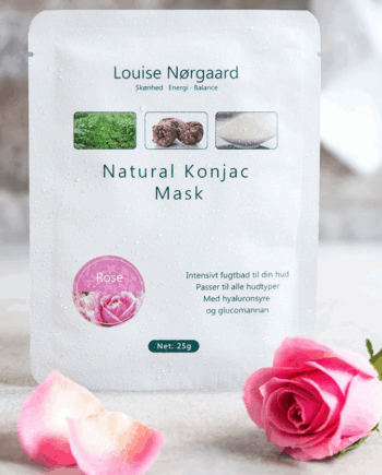Organic Konjac Rose Mask - Organic Konjac Evilbeauty