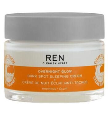 Ren Clean Skincare Radiance Overnight Dark Spot Sleeping Cream 50ml - Ren Skincare Evilbeauty  - 5056264701943