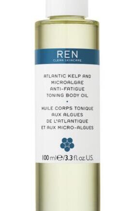 Ren Clean Skincare Atlantic Kelp And Microalgae Anti Fatique Toning Body Oil 100ml - Ren Skincare Evilbeauty  - 5060389246623