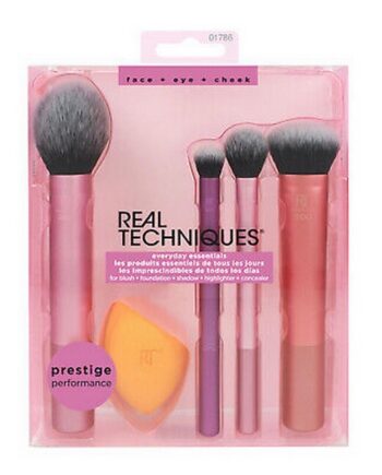 Real Techniques Everyday Essentials Makuep Must Haves Sæt - Real Techniques Evilbeauty  - 0079625017861