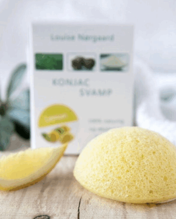 Organic Konjac Lemon Svamp - Organic Konjac Evilbeauty