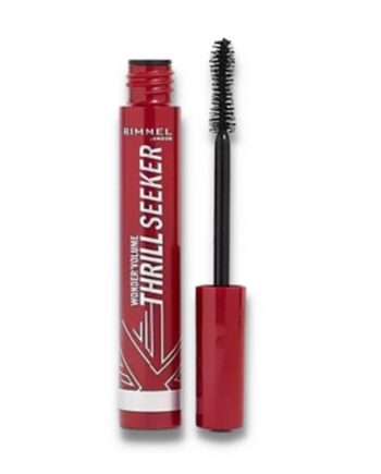 Sort Rimmel Wonder Volume Thrill Seeker Mascara Black Brown - Rimmel Evilbeauty  - 3616303997748