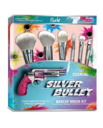 Rude Cosmetics Silver Bullet Makeup Brush Kit - Rude Cosmetics Evilbeauty  - 602989900007