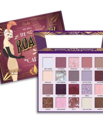 Rude Cosmetics The Roaring 20s Eyeshadow Palette Carefree - Rude Cosmetics Evilbeauty  - 602989880040
