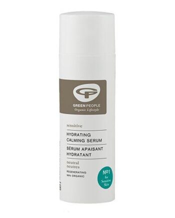 Grøn Green People Serum Hydrating Calming Neutral 50ml - Green People Evilbeauty  - 5034511002791