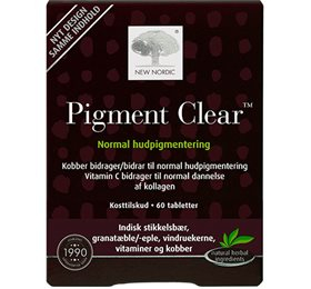 New Nordic Skin Care Pigment Clear Tabletter - New Nordic Evilbeauty  - 5021807453801