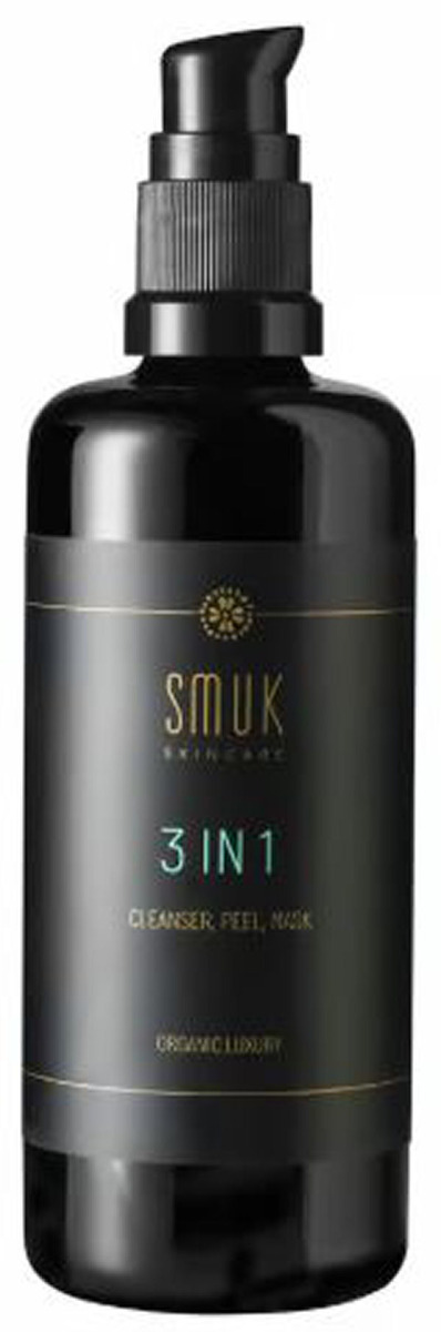 Smuk Skincare Cleanser Peel Mask Organic Luxury 100ml - Evilbeauty  - 5700002107954