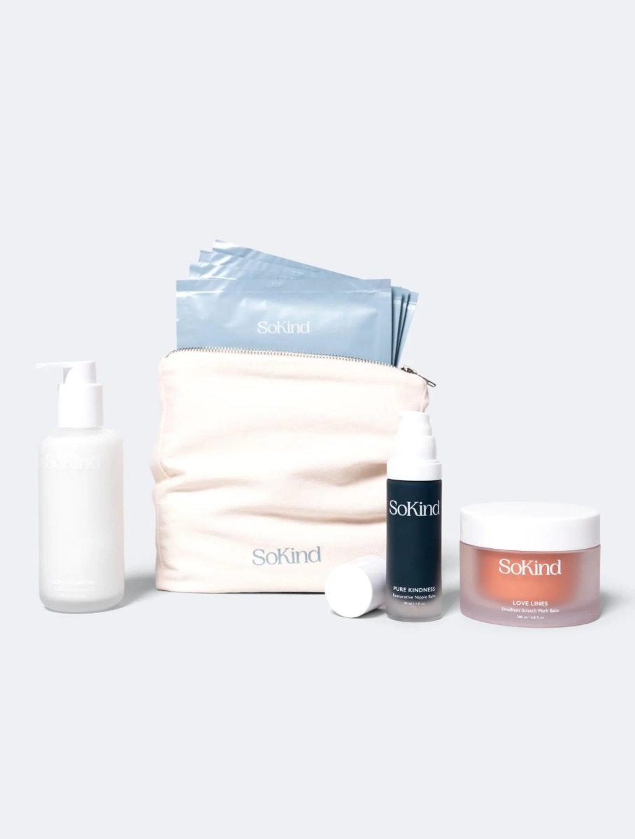 Sokind Pregnancy Skincare Kit Komplet Hudplejeserie Til Gravide Nybagte Mødre Sokind Skincare Buump - Sokind Evilbeauty  - 5745000074051