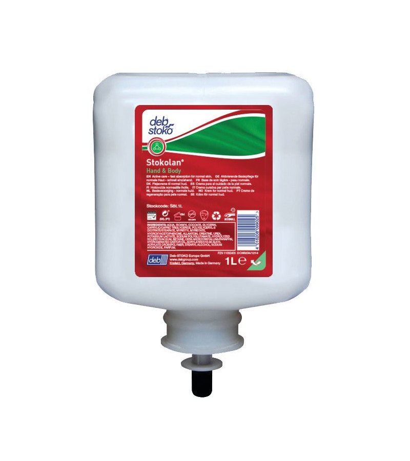 Stokolan Hand & Body Regenererende Lotion Til Normal Hud Ecarf Mærket - Deb Stoko Evilbeauty  - 4016208100820