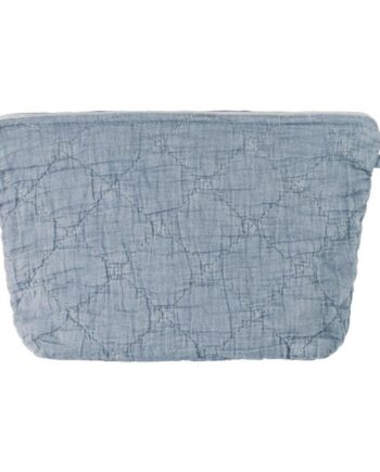 Toilettaske Quiltet Klar Blå Laursen - Ib Laursen Evilbeauty  - 5709898379193