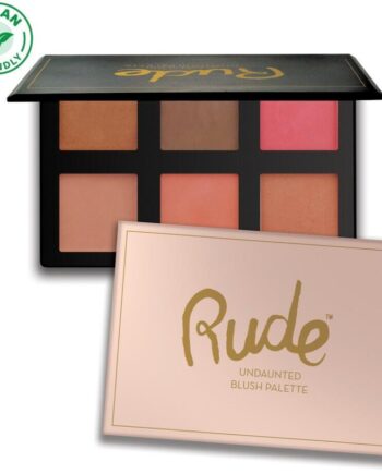 Rude Cosmetics Blush Palette Undaunted 18g - Rude Cosmetics Evilbeauty  - 764210655480