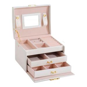 Hvid Uniq Nellia Smykkeskrin Creme Stk - Uniq Evilbeauty  - 5713895034405