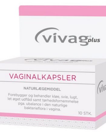 Vivag Vaginalkapsler Naturlægemiddel Kaps - Vivag Evilbeauty  - 5702071362791