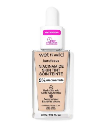 Light, Fair Wet Wild Bare Focus Niacinamide Skin Tint Fair - Wet N Wild Evilbeauty  - 0077802163707